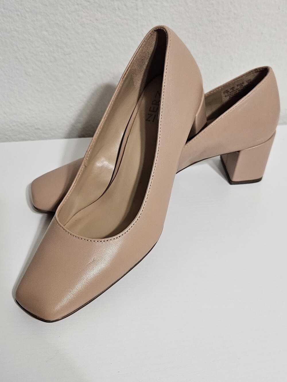 Naturalizer Blush Block Heel Pumps